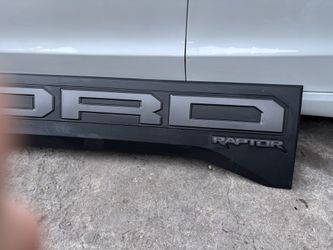 2017-2020 FORD F-150 RAPTOR BED Tailgate Oem Molding Trim