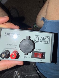 Power supply, RadioShack regulated power supply