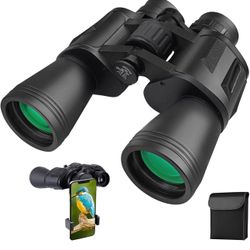 20x50 Binoculars for Adults, HD High Powered Professional Binoculars for Bird Watching Travel Stargazing Concerts Outdoor Sports-BAK4 Prism FMC Lens,W