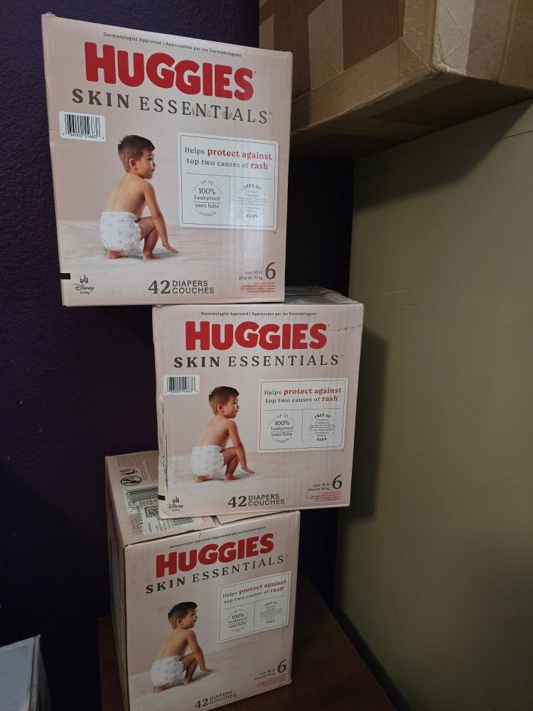 Huggies Diapers Size 6