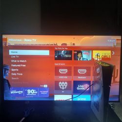 Roku 43 Inch Flat Screen Tv 140$