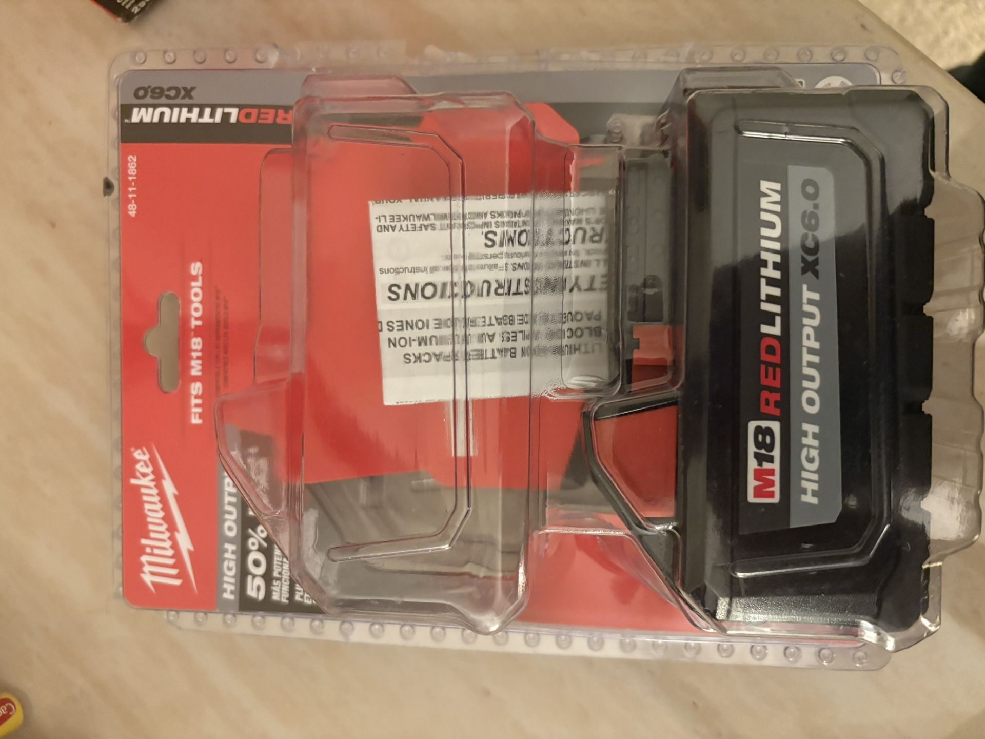 M18 18-Volt Lithium-Ion High Output xc6