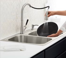 Kohler Stainless Steel Sink and Faucet Package