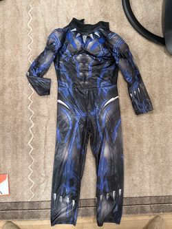 Black Panther Kids Halloween Costume Jumpsuit
