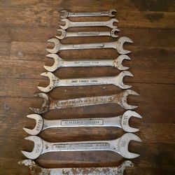 Misc Double Open End Wrenches