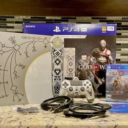 Ps4 Pro God Of War Edition In Box 