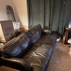 Simple Black IKEA Couch 