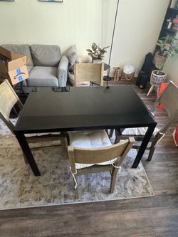 Dining Table & Dining Chairs