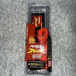 PUSKILL DDR4 RAM 16GB Kit (2x8GB) 3200MHz PC4-25600 CL16 Desktop Memory