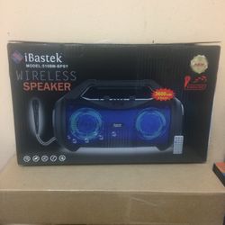 Super Sound Bluetooth Rechargeable Speaker With Free Microphone Karaokes