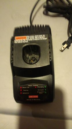 Craftsman battery charger 12- 19.2 volts