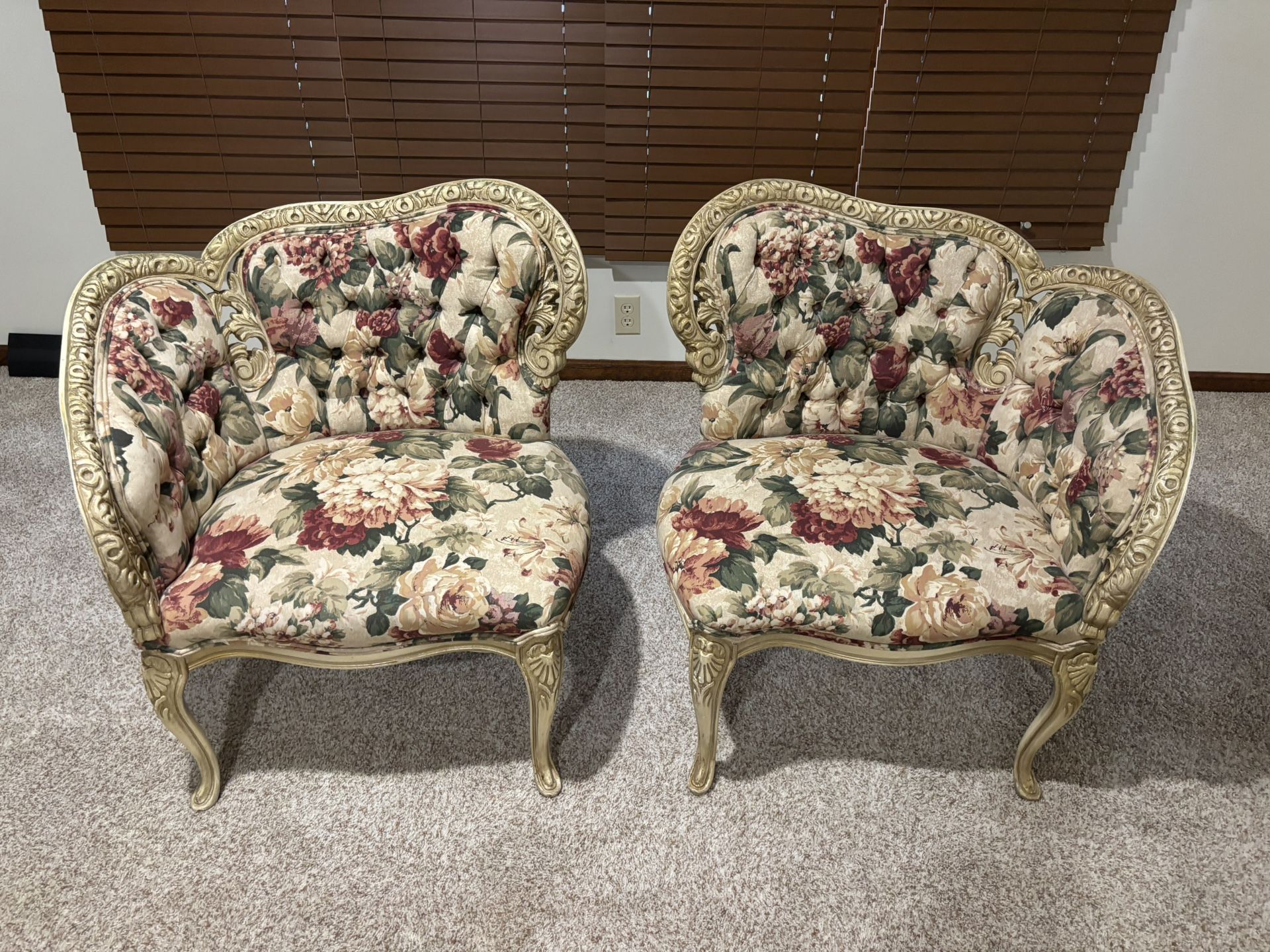 Pair of Rococo Style Chairs
