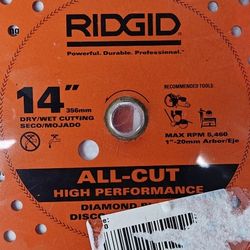 Ridgid "ALL- CUT HIGH PERFORMANCE"  