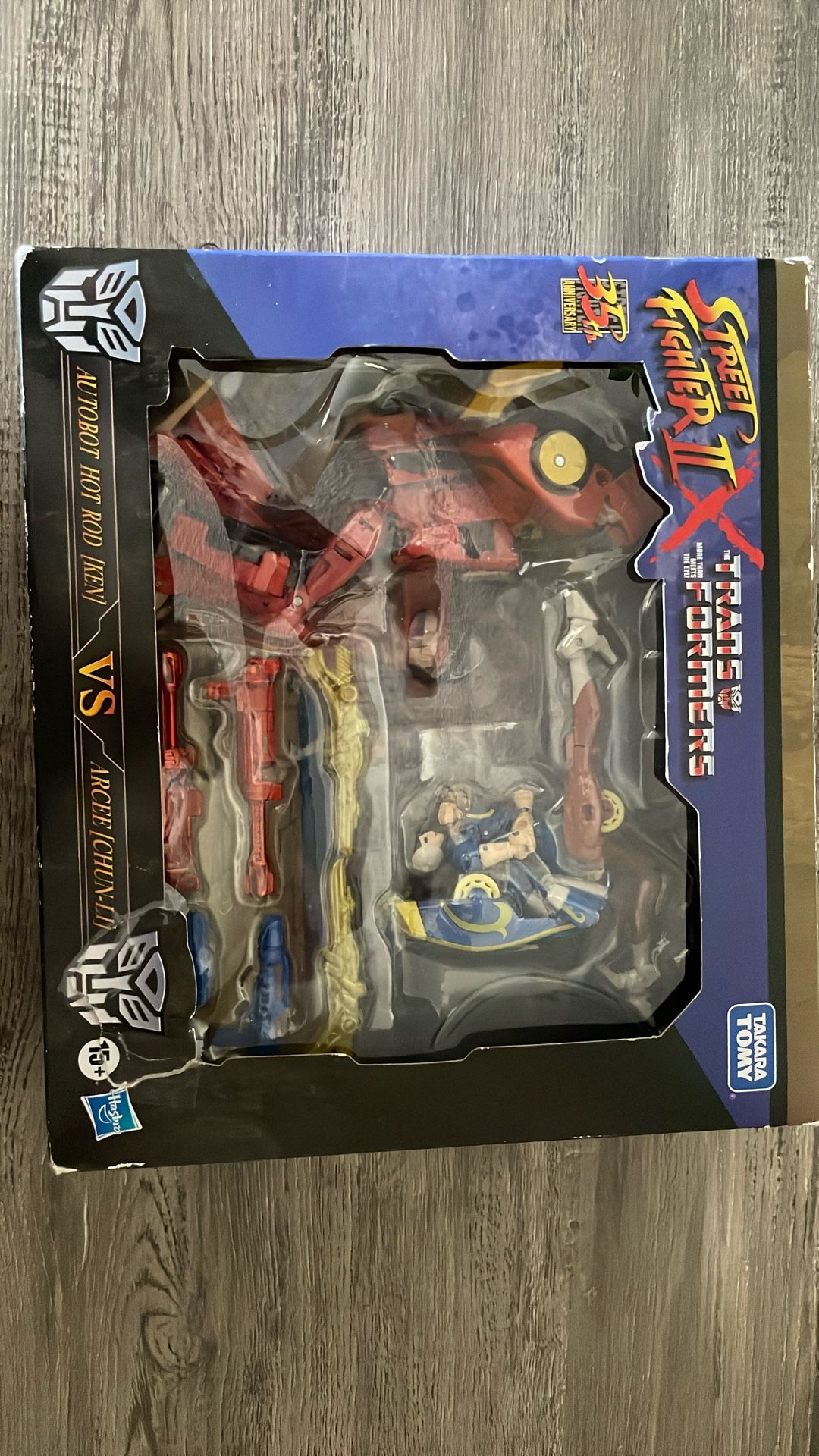 Street Fighter II / Transformer Toy Collab.