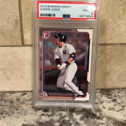 Aaron Judge Bowman Draft Rookie 2015 Psa Graded