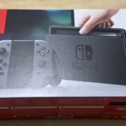 Nintendo Switch Gray V1 Unpatched Console Bundle 