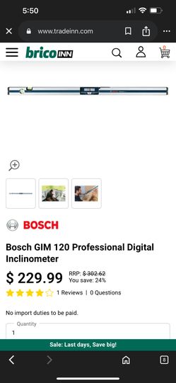Bosch Digital Level