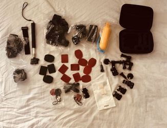 Camera Accessory Kit for GoPro Hero Session 3,5,6,7 GoPro Fusion, DBPOWER AKASO APEMAN SJ Cam, Xiaomi Yi 4K
