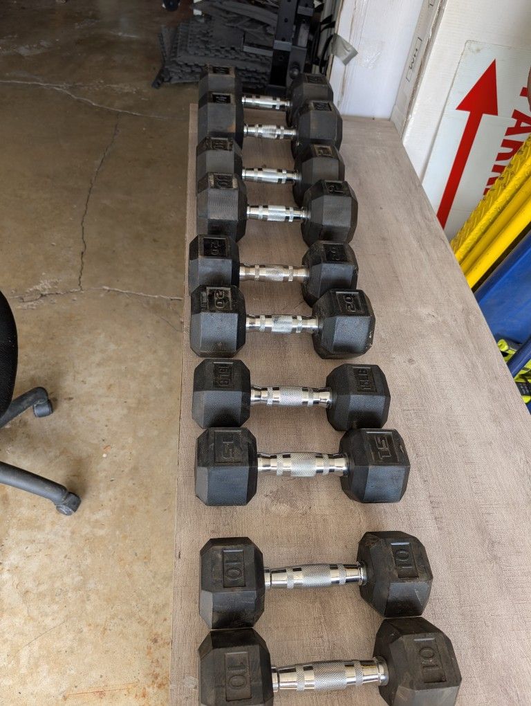 Dumbbells $1.25 Per Pound