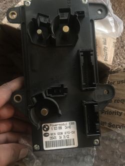 BMW 745li parts power module