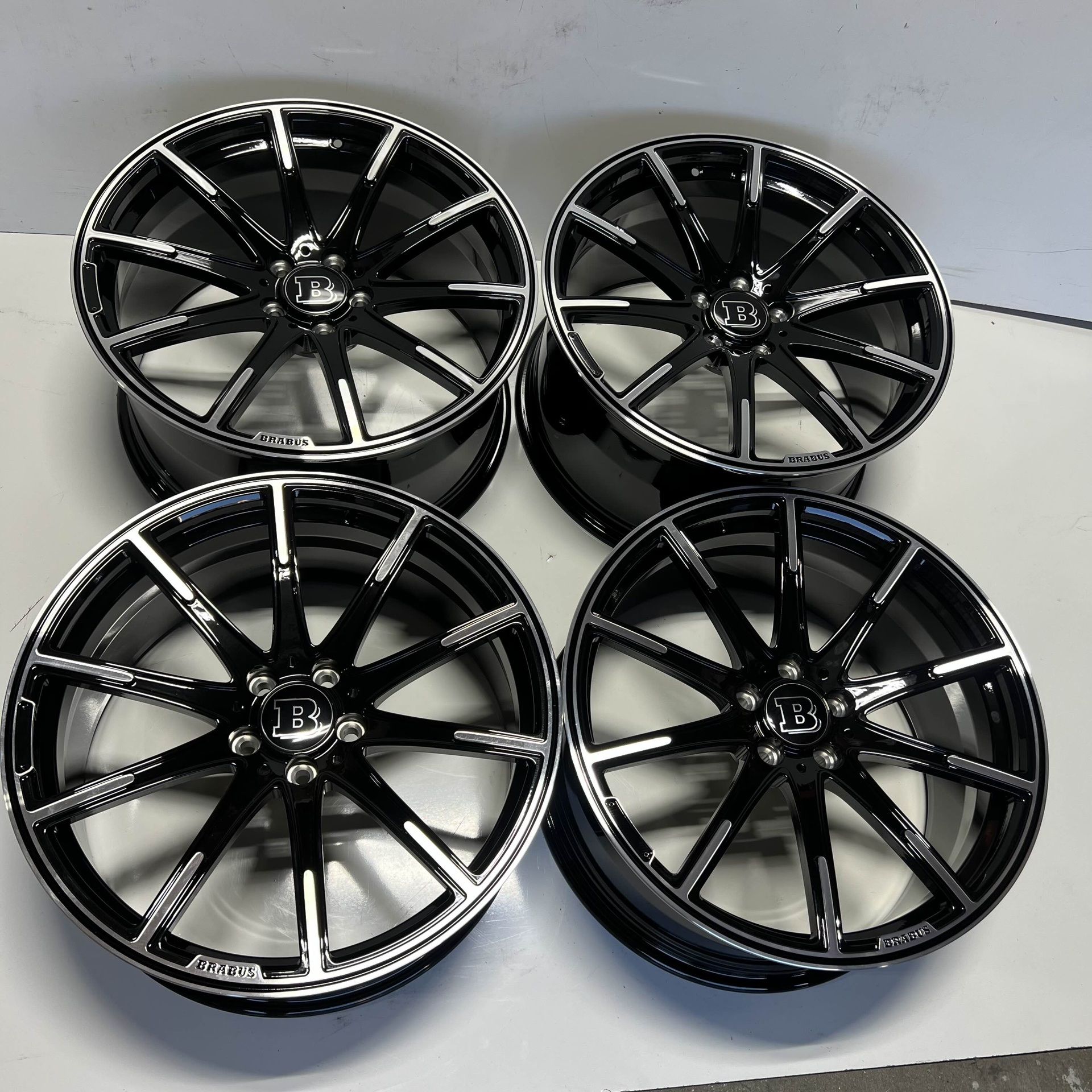 New 20 Inch Mercedes Benz Style Rims Wheels 20x8.5 +38, 20x9.5 +42 ...