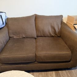 Free Brown Love Seat And Recliner