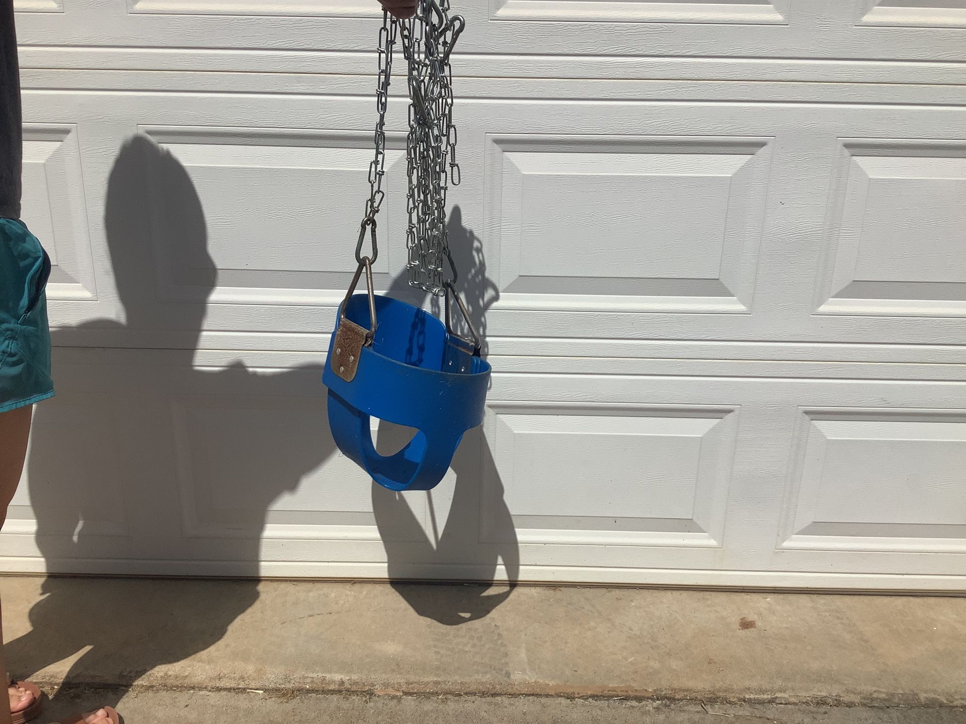 Outdoor Toddler Bucket Swing