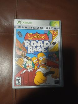 The Simpsons Road Rage Xbox Platinum Hits
