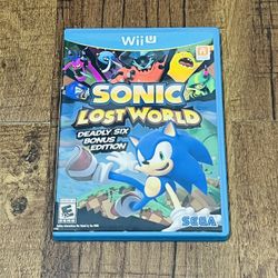 Sonic Lost World Wii U