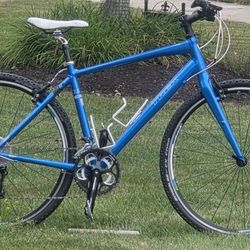 TREK FX 7.5 HYBRID BIKE - LARGE FRAME - CARBON FORK - DEORE COMPONENTS - TUNED