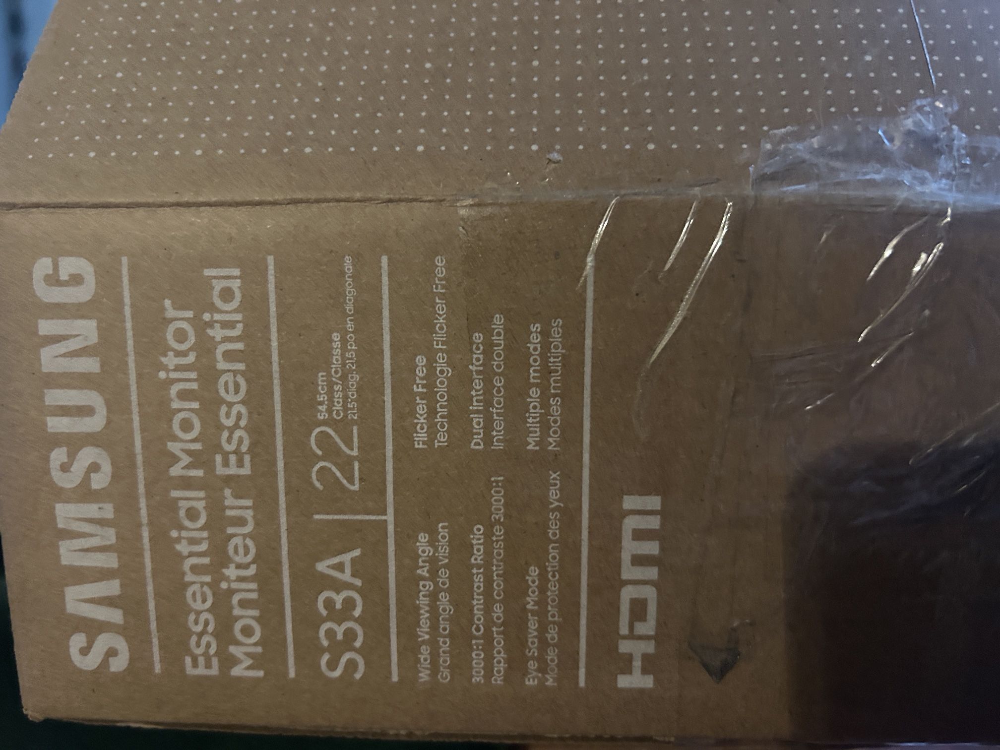 S33A Samsung monitor 22”