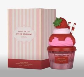Lattafa Give Me Gourmand Berry on Top by Lattafa EAU DE PARFUM SPRAY 2.5 OZ for WOMEN