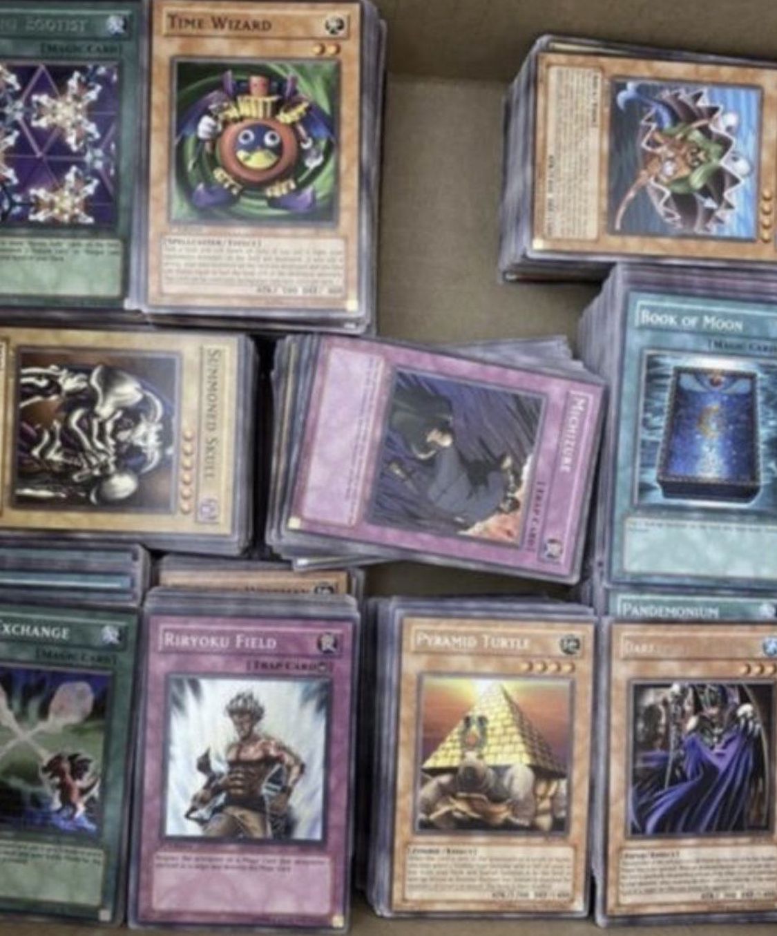 2000 Yu Gi Oh cards collection