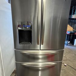 KENMORE FRIDGE FRENCH DOOR Used Good Conditions