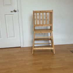 COSYLAND Toddler Kitchen Step Stool Tower