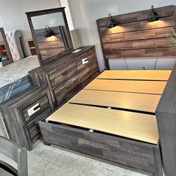 Customize Yours!!!!Bedroom Set ,Dresser Mirror,Nightstands,No Credit Needed!