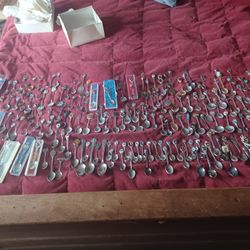 179Collectible Spoons From All Over The Country And The World