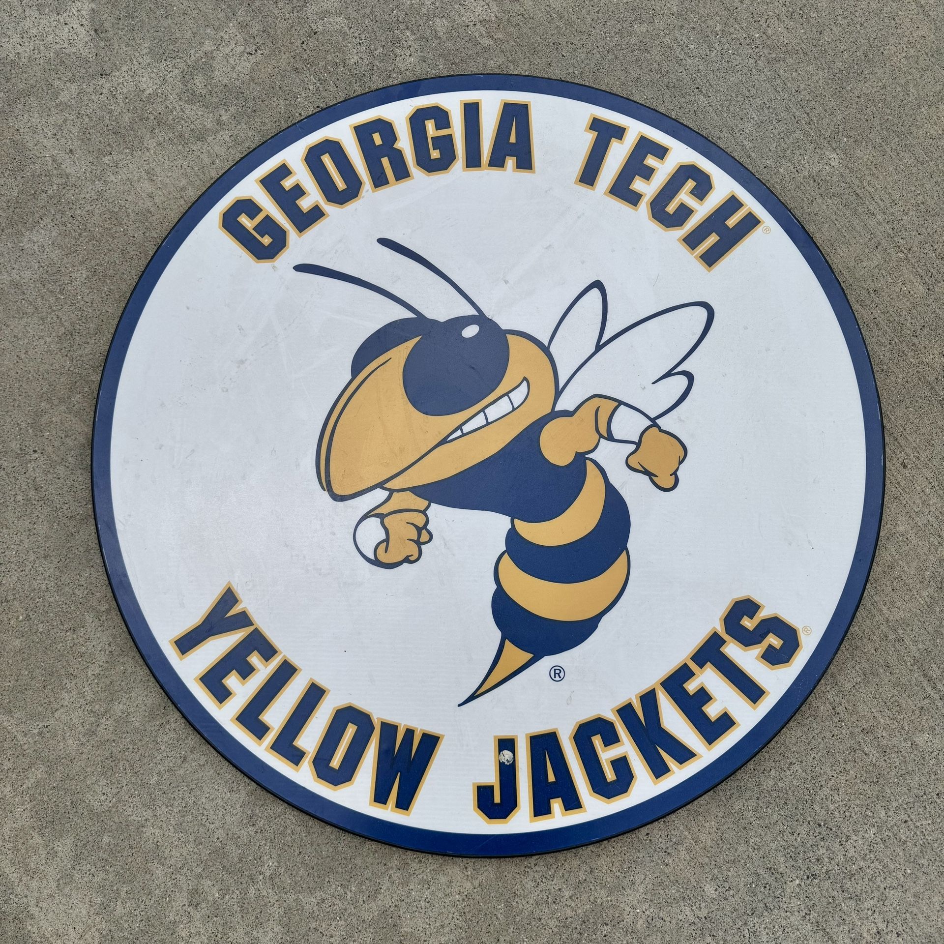 Vintage 90s Georgia Tech Table Top Collectibles Memorabilia