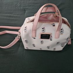 Minnie Mouse Handbag. Pink And White