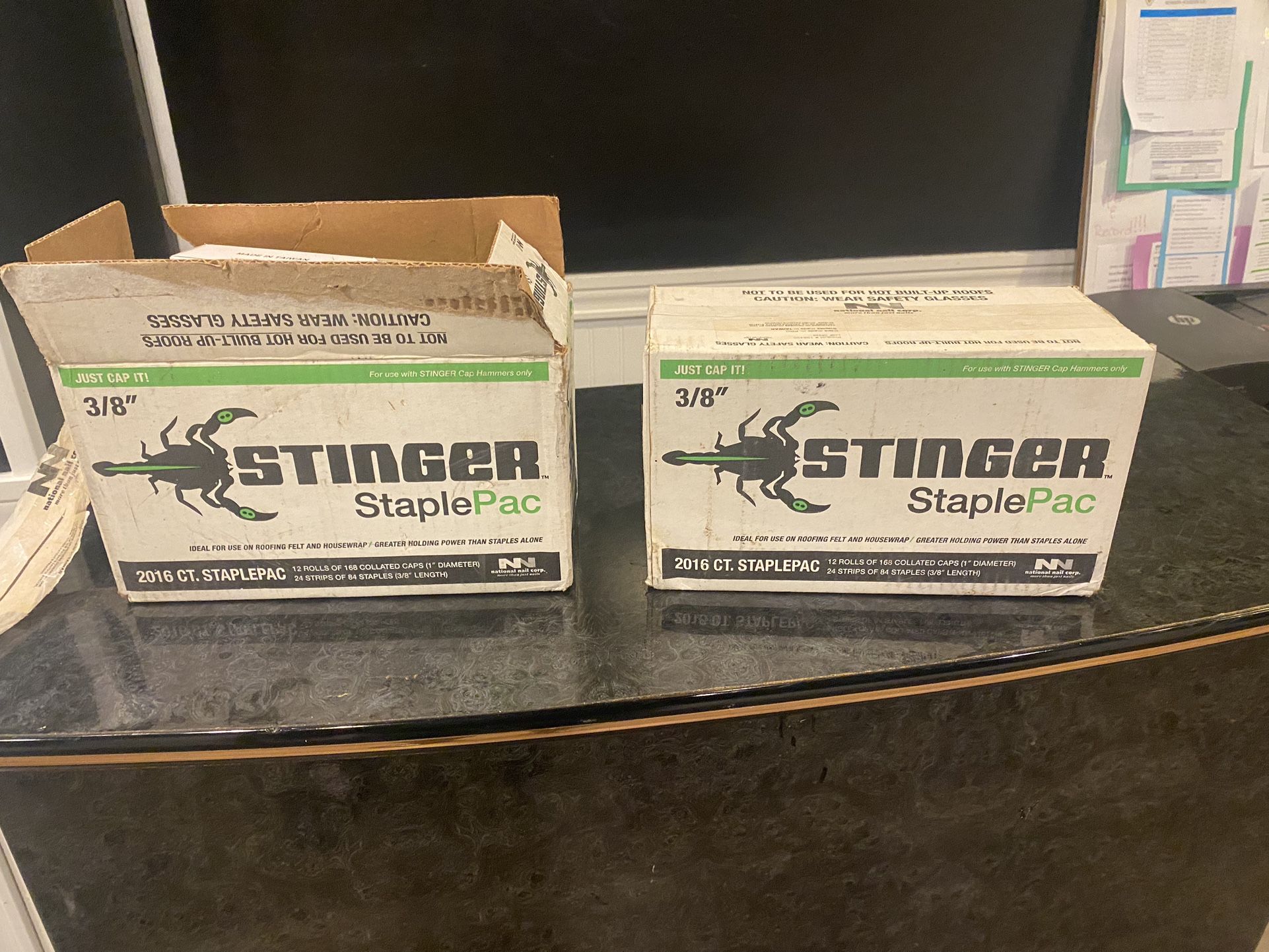 (Two Boxes) Stinger Staple Pack