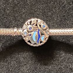 Fish Silver Charm S925