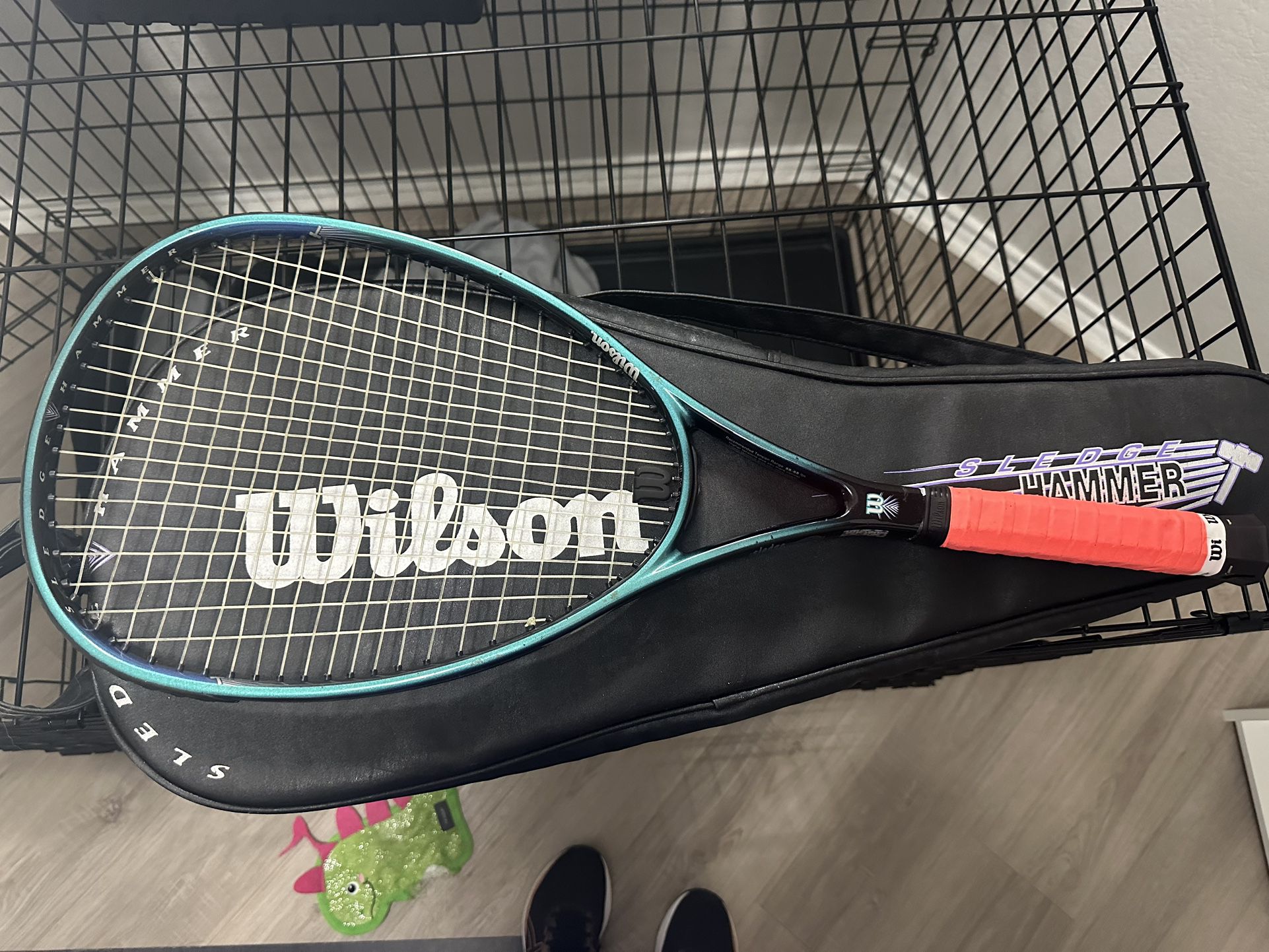 Tennis Racket And Bag (extra Tape In Bag)