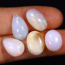 16.60Ct Group of 5 Welo Opal Polished - Ethiopian Opal