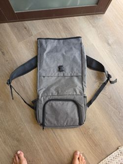 Backpack with cooler compartment