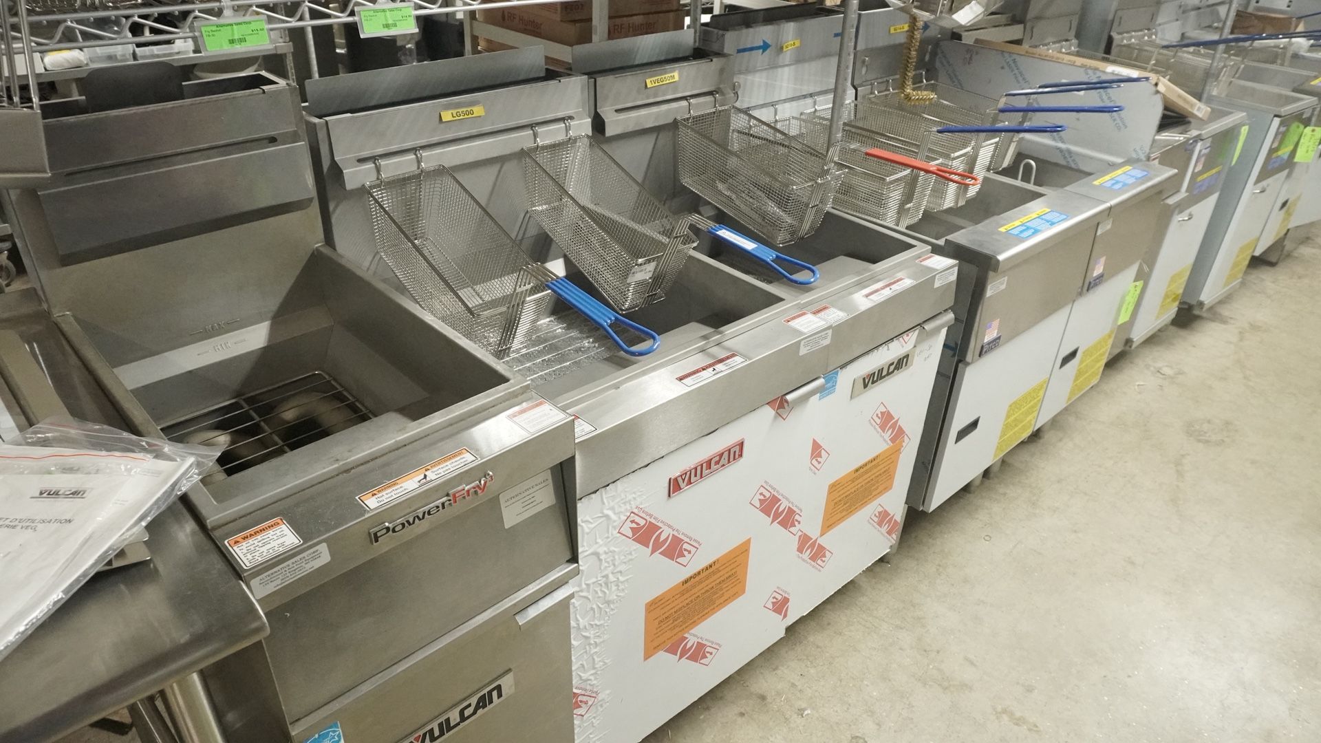 Vulcan LG500-1 Commercial Deep Fryer – 50 lb, Natural Gas