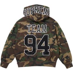 Supreme Team 94 Hoodie Sweatshirt Camo