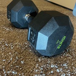 IGNITE 40lb Dumbbell 