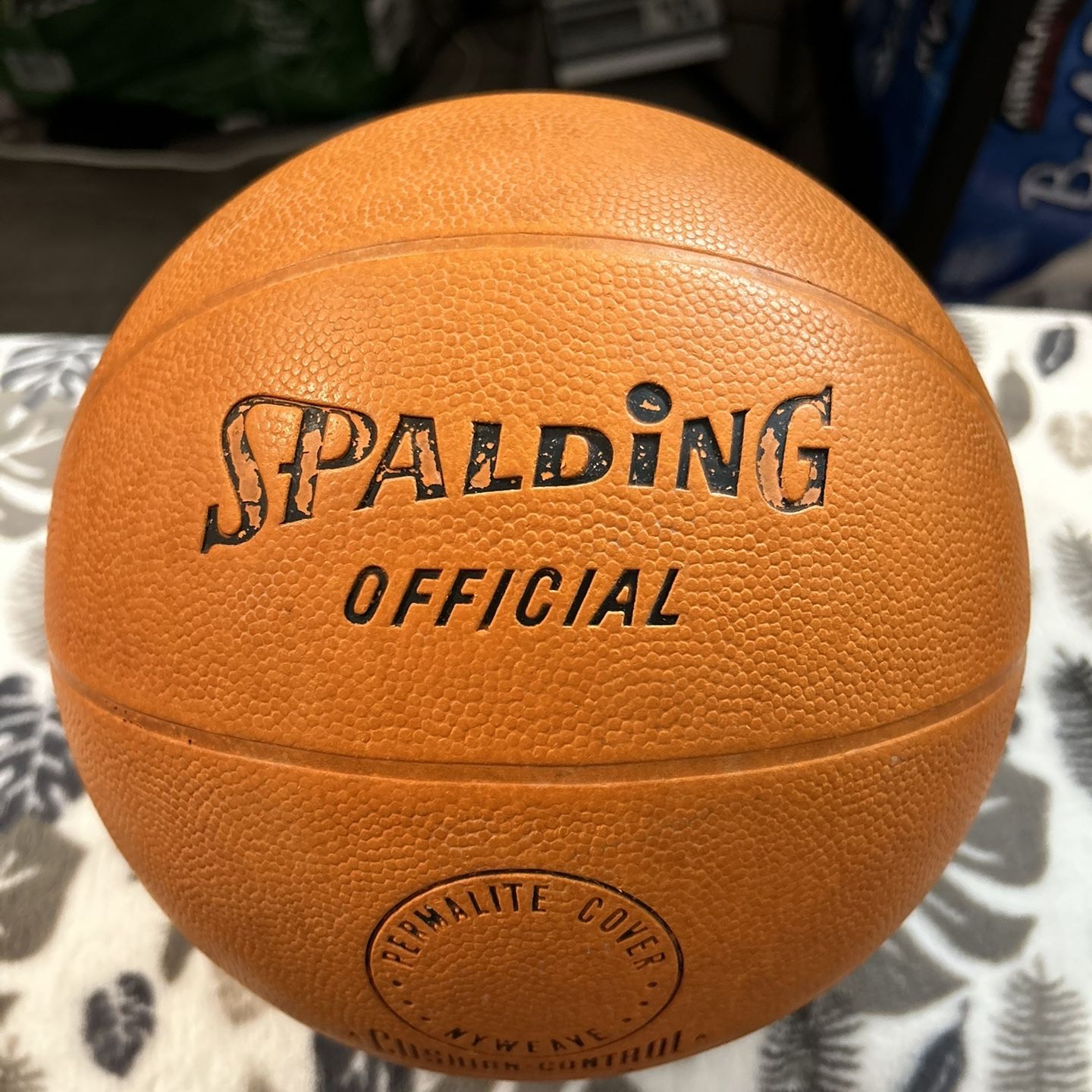 1970s Spalding Official Basketball Ball Vintage 70s Classic for 