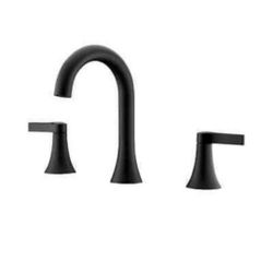 New LUXIER Contemporary 8 in. Widespread 2-Handle Bathroom Faucet with Pop-Up Drain in Matte BlackI have other styles available. Look at my profile T2