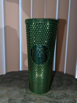 Starbucks Green Studded Tumbler Cup